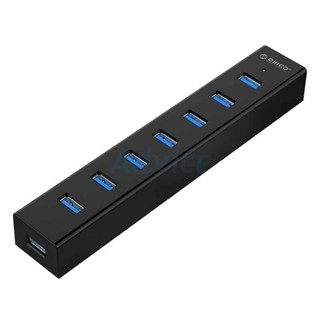 7 Port USB HUB v3.0 ORICO H7013-U3 (Black)