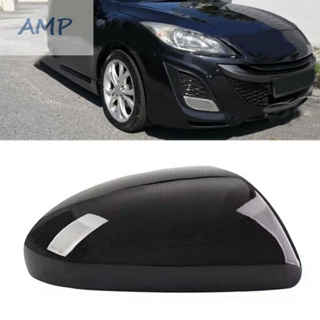 ⚡NEW 8⚡Rear Mirror Cover Black For Mazda 3 2010-2013 Front Right Side Mirror Cover Cap