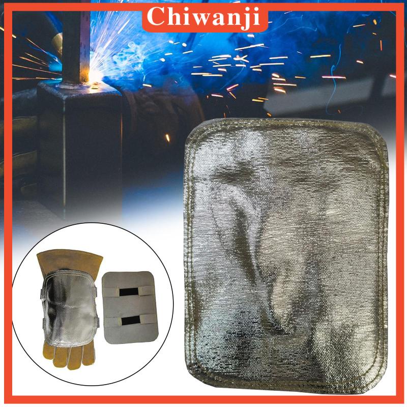 chiwanji-ถุงมือหนัง-pu-เรืองแสง-กันไฟ-สําหรับตั้งแคมป์-เตาเผา-ตัดอุตสาหกรรม