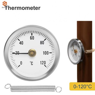 เครื่องวัดอุณหภูมิท่อ 0-120℃ ท่อวัดความร้อน แบบอนาล็อก