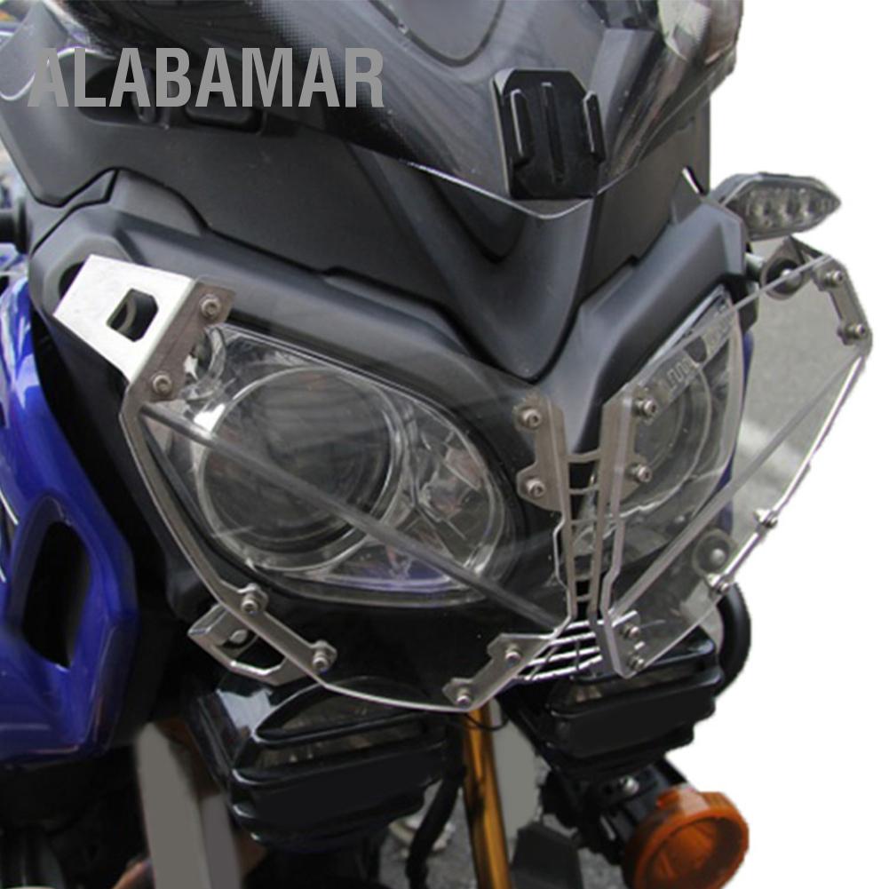 alabamar-ตัวป้องกันไฟหน้ารถจักรยานยนต์แบบใสเหมาะสำหรับ-yamaha-xt1200z-super-tenere-10-18