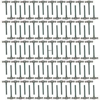 ✿ 100 ชิ้น รูปตัว T สีเขียว แฮนด์เมด เสื้อยกทรง ความปลอดภัย คลิป ทุกเพศ เสื้อเชิ้ต คอปก หมุด งานแต่งงาน กระดุม เข็มกลัด ตกแต่งงานปาร์ตี้