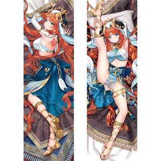 ปลอกหมอน คอสเพลย์ เกม Genshin Impact Nilou Nilou Dakimakura Peachskin 2 ด้าน