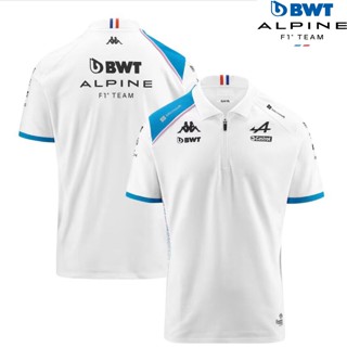 เสื้อโปโลแขนสั้น ลายทีมแข่งขัน F1 และ BWT Alpine F1 2023 แฟชั่นฤดูร้อน สําหรับผู้ชาย และผู้หญิง 2023