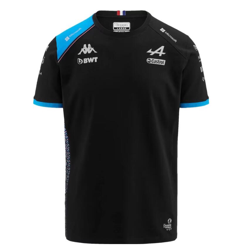ใหม่ล่าสุด-เสื้อยืดลําลอง-แขนสั้น-ลายทีมแข่งขัน-f1-bwt-alpine-f1-racing-2023-แฟชั่นฤดูร้อน-สําหรับผู้ชาย-และผู้หญิง-2023