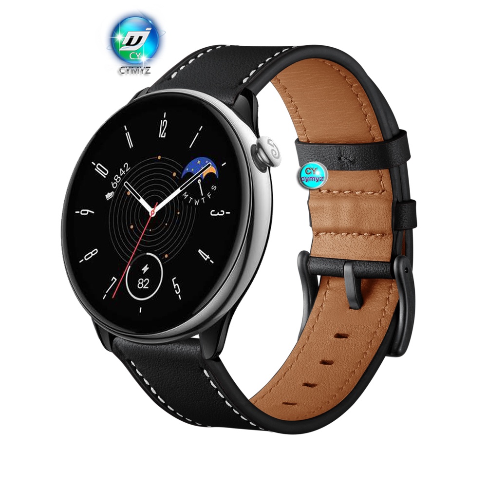 สาย-amazfit-gtr-mini-สาย-สายหนังแท้-สายสำรอง-amazfit-gtr-mini-สายรัด-สายรัดข้อมือกีฬา-สายรัด-amazfit-gtr-4-mini-สายรัด