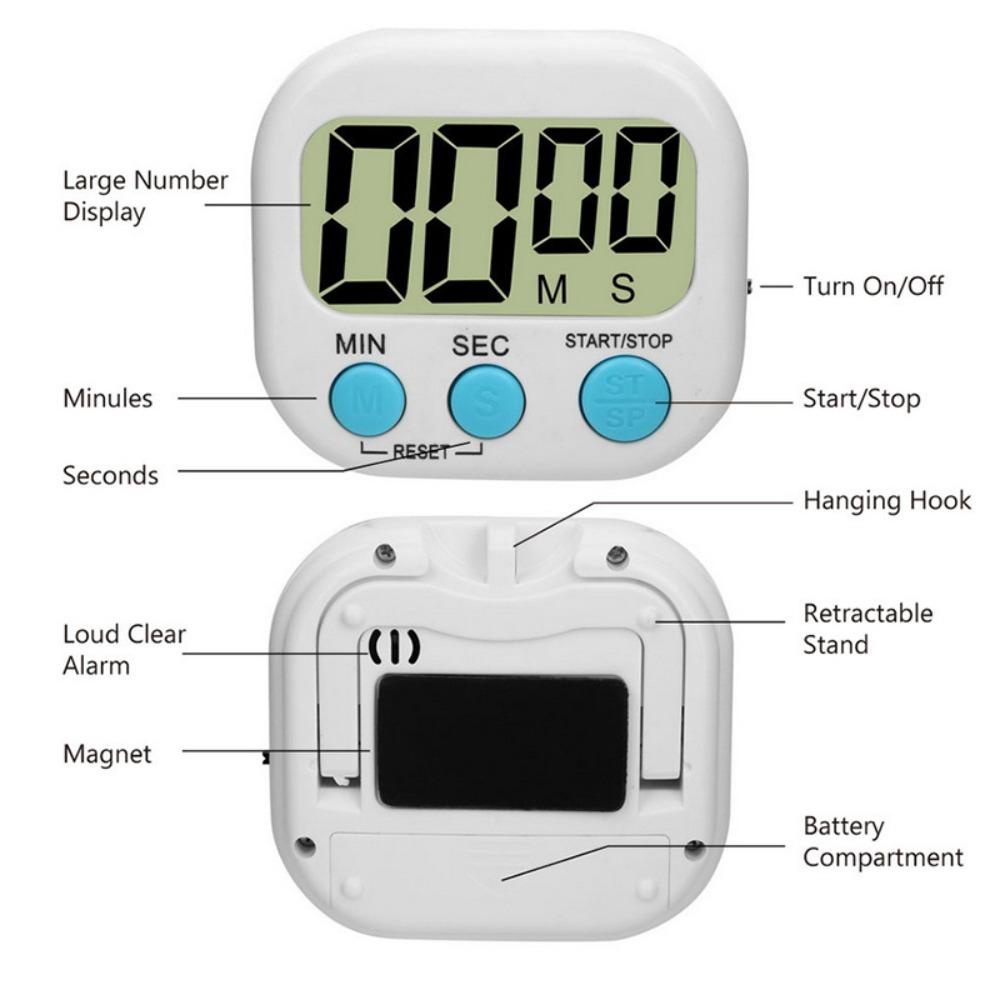 epoch-นาฬิกาจับเวลาดิจิทัล-มีไฟ-led-แบบแม่เหล็ก-สําหรับเล่นกีฬา