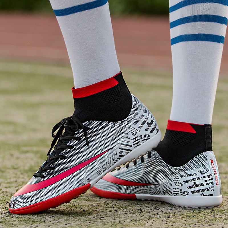 tf-soccer-boots-รองเท้าฟุตบอลกีฬากลางแจ้งเยาวชนคุณภาพสูงทนต่อแรงกระแทกรองเท้าฟุตบอลขนาด-28-44
