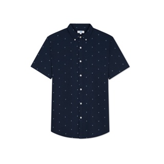 AIIZ (เอ ทู แซด) - เสื้อเชิ้ตแขนสั้นลายพิมพ์กราฟิกnMens Graphic Printed Short Sleeve Shirts
