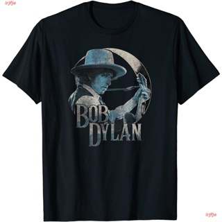 【hot sale】Bob Dylan - Guitar 1975 T-Shirt เสื้อยืด ดพิมพ์ลาย เสื้อยืดผ้าฝ้าย คอกลม cotton ความนิยม discount Unisex