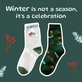 emmtee.emmbee - ถุงเท้า winter is not a season,its a celebration