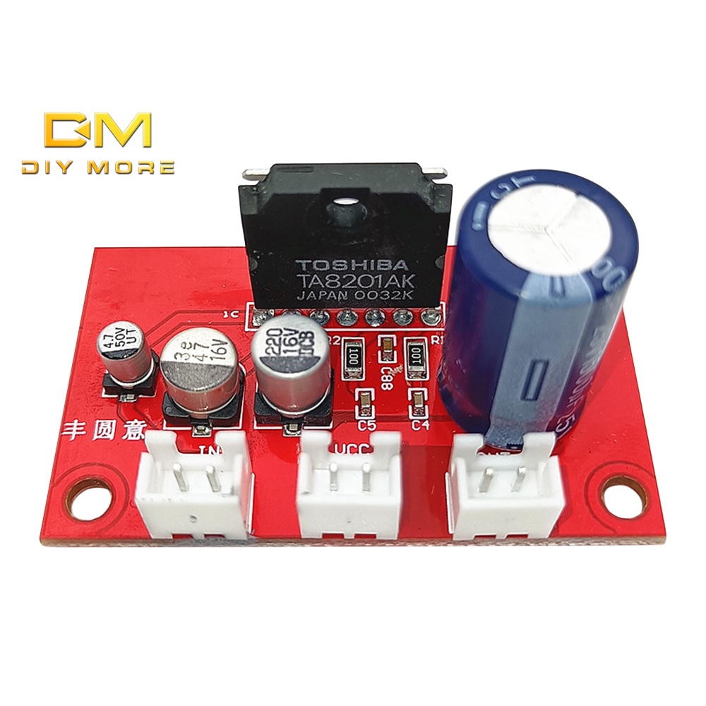 diymore-dc-9-18v-ta8201ak-17w-บอร์ดขยายเสียงสเตอริโอ-โมโน-ช่องสัญญาณ-ใช้พลังงานต่ํา