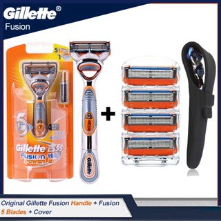 Gillette Fusion Power ใบมีดโกนหนวดไฟฟ้า 1 ด้ามจับ 1 ใบมีด สําหรับผู้ชาย