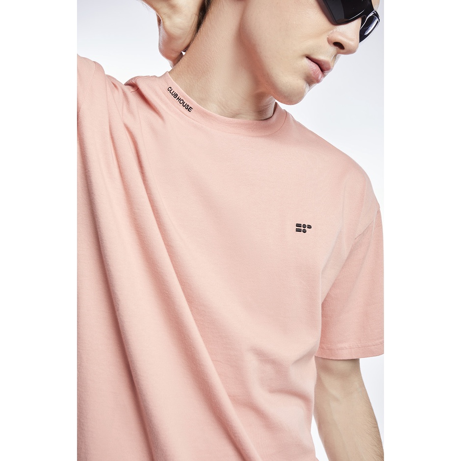 esp-เสื้อทีเชิ้ตคอกลม-ผู้ชาย-สีชมพู-crew-neck-tee-shirt-03755