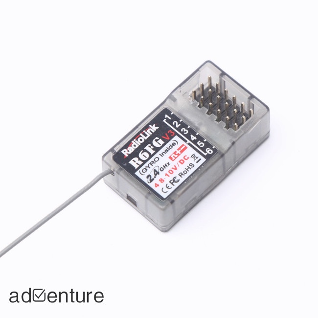 adven-radiolink-ตัวรับสัญญาณ-r6fg-r6f-v3-2-4ghz-6-ch-fhss-แรงดันสูง-สําหรับ-rc4gs-rc3s-rc4g-t8fb-rc6gs