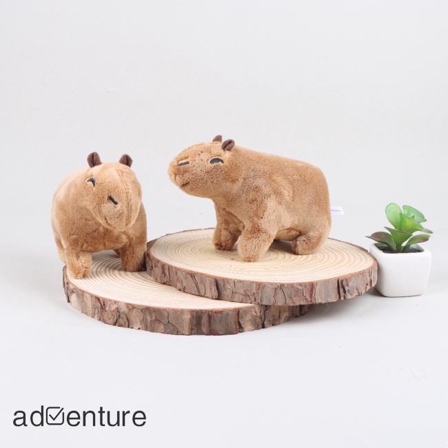 adven-ตุ๊กตานุ่ม-รูปการ์ตูนหนู-capybara-hydrochoerus-ขนาด-20-ซม-ของขวัญสําหรับเด็ก