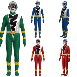 ชุดจั๊มสูทคอสเพลย์ Kishiryu Sentai Ryusoulger เหมาะกับปาร์ตี้ฮาโลวีน สําหรับเด็ก