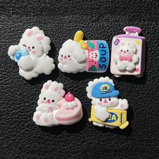 Crocs Jibbitz Crocs Charm Travel Rabbit Diy อุปกรณ์ตกแต่งรองเท้า Diy เคสโทรศัพท์ Diy ตกแต่งหัวเข็มขัดรองเท้ารองเท้าแตะ