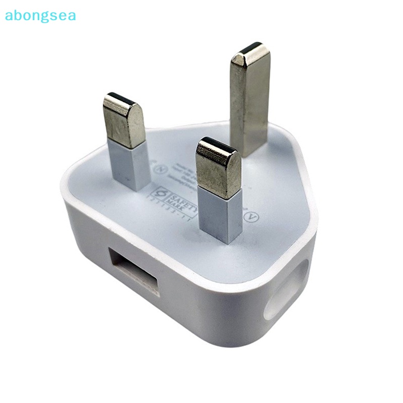 abongsea-อะแดปเตอร์ชาร์จโทรศัพท์มือถือ-3-pin-ปลั๊ก-uk-พร้อมพอร์ต-usb-1-พอร์ต-ชาร์จไว-แบบพกพา-สําหรับเดินทาง