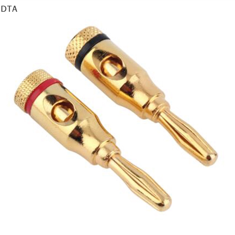 dta-ปลั๊กกล้วย-24k-สีทอง-12-ชิ้น-แจ็คเสียง-ลําโพง-สายไฟ-สกรูเชื่อมต่อ-us-dt