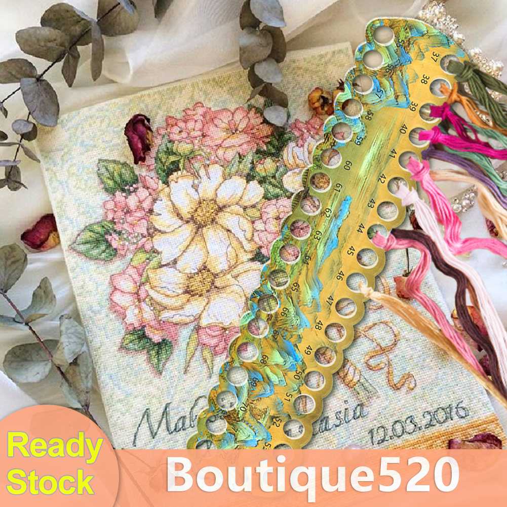 อุปกรณ์จัดเก็บด้าย-แถวอะคริลิค-36-รู-สําหรับเย็บผ้า-ถักนิตติ้ง-boutique520-th