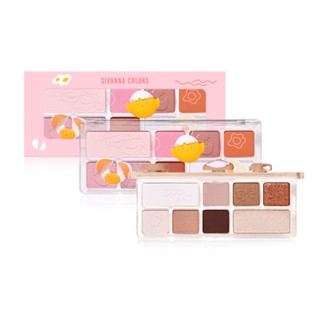 Sivanna Drops Of Glue Eight-Color Eyeshadow #HF5099 : ซิเวนน่า ดรอพส์ ออฟ กลู เอท-คัลเลอร์ อายแชโดว์ x 1 ชิ้น alyst