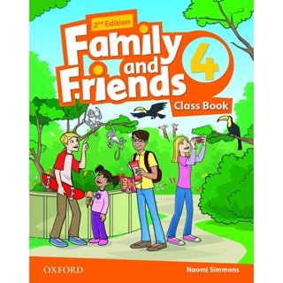 Bundanjai (หนังสือ) New Family and Friends 2nd ED 4 : Classbook (P)