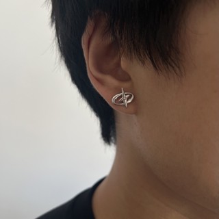 ต่างหูแฟชั่น ทรงวงรี สไตล์สตรีท