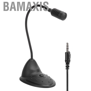 Bamaxis Wired Microphone   for Notebook Games Live Streaming