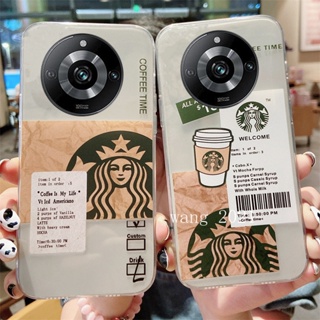 [พร้อมส่ง] ใหม่ เคสโทรศัพท์มือถือ ซิลิโคนนิ่ม แบบใส ลาย Starbucks น่ารัก สร้างสรรค์ สําหรับ Realme11 Pro Realme 11 Pro + Plus 5G 2023 Realme 11 Pro 5G