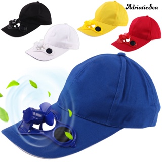 [COD]☆หมวกเบสบอล พร้อมพัดลมระบายความร้อน พลังงานแสงอาทิตย์ แฟชั่นฤดูร้อน สําหรับทุกเพศ ทุกวัย
