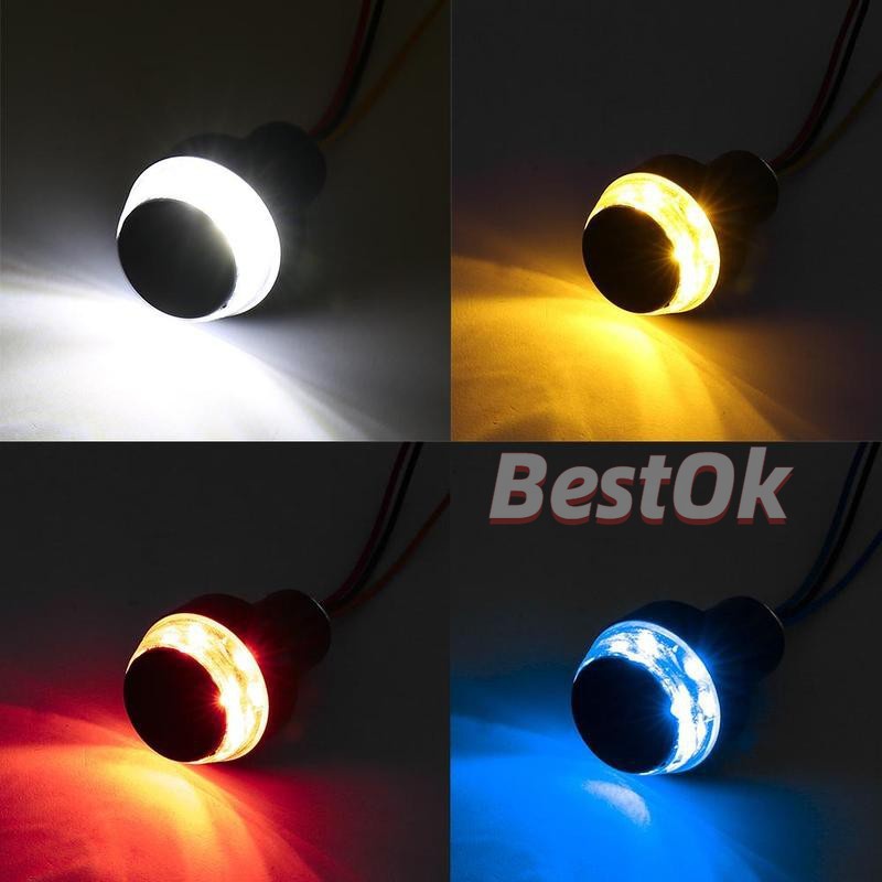 หลอดไฟเลี้ยว-led-12v-dc-สีขาว-สีเหลือง-สําหรับรถจักรยานยนต์-2-ชิ้น
