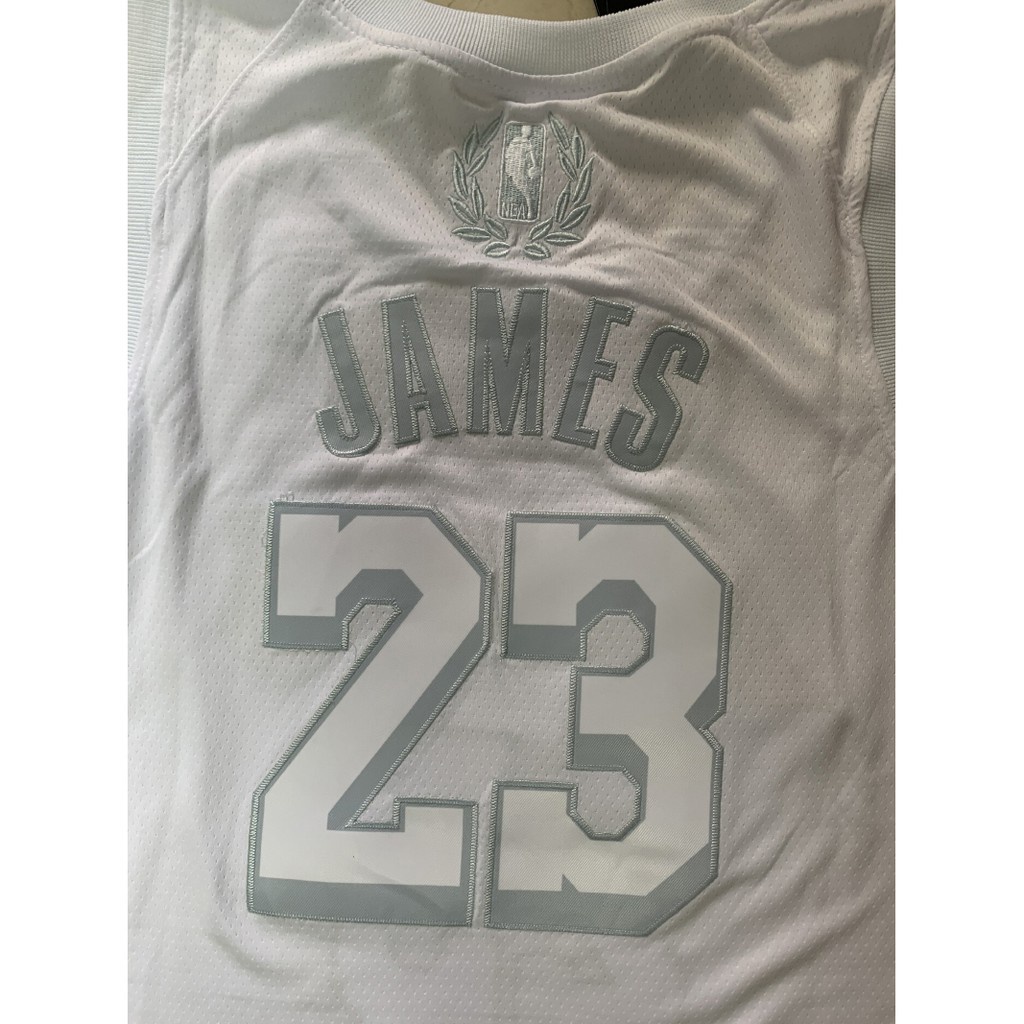 ฮอตและหลากหลาย-lagors-nba-los-angeles-23-เสื้อกีฬาบาสเก็ตบอล-lebron-james-mvp-สีขาว-399225