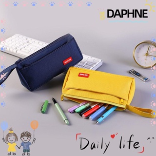 Daphne กระเป๋าเครื่องเขียน กระเป๋าปากกา กันน้ํา ความจุขนาดใหญ่