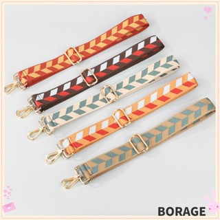 BORAGE Fashion Handbag Belt Women Nylon Colored Bag Strap Bag Accessories Replacement Wide Adjustable Shoulder Bag Strap