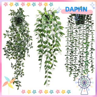 DAPHS เถายูคาลิปตัส ใบไม้ประดิษฐ์ สําหรับตกแต่งบ้าน