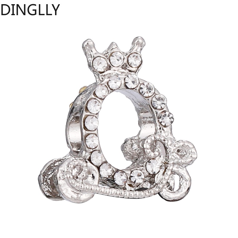 dinglly-สีเงิน-โลหะผสม-มงกุฎ-ลูกปัด-พลอยเทียม-ฟักทอง-รถ-ลูกปัด-เสน่ห์-diy-เครื่องประดับ-ทําอุปกรณ์เสริม