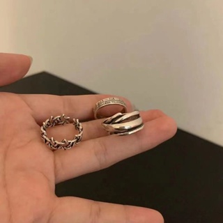 1 บาท ในระยะเวลาจํากัด แหวน แหวนแฟชั่น insลีลา ชีวิตประจําวัน การออกแบบแบรนด์ A98N1I0
