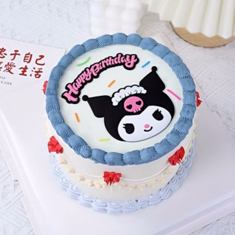 ใหม่-ท็อปเปอร์ท็อปเปอร์-ลายการ์ตูน-sanrio-doraemon-kuromi-ยอดนิยม-สําหรับตกแต่งเค้กวันเกิด-งานแต่งงาน