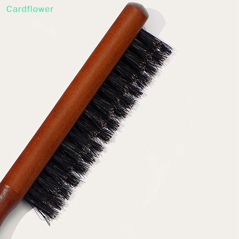 lt-cardflower-gt-แปรงหวีผม-ขนหมูป่า-ขนแปรงไม้-แบบบาง-สําหรับร้านทําผม-ลดราคา