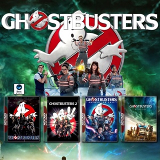 แผ่นดีวีดี หนังใหม่ Ghostbusters บริษัทกำจัดผี ภาค 1-4 DVD Master เสียงไทย (เสียง ไทย/อังกฤษ ซับ ไทย/อังกฤษ) ดีวีดีหนัง