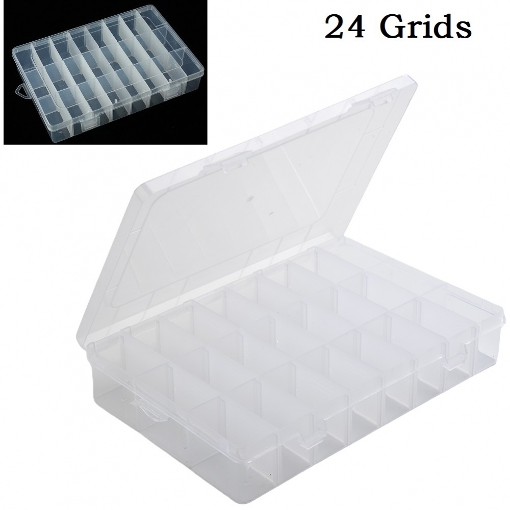 transparent-plastic-storage-compartment-container-earring-box-rectangle-case-dry