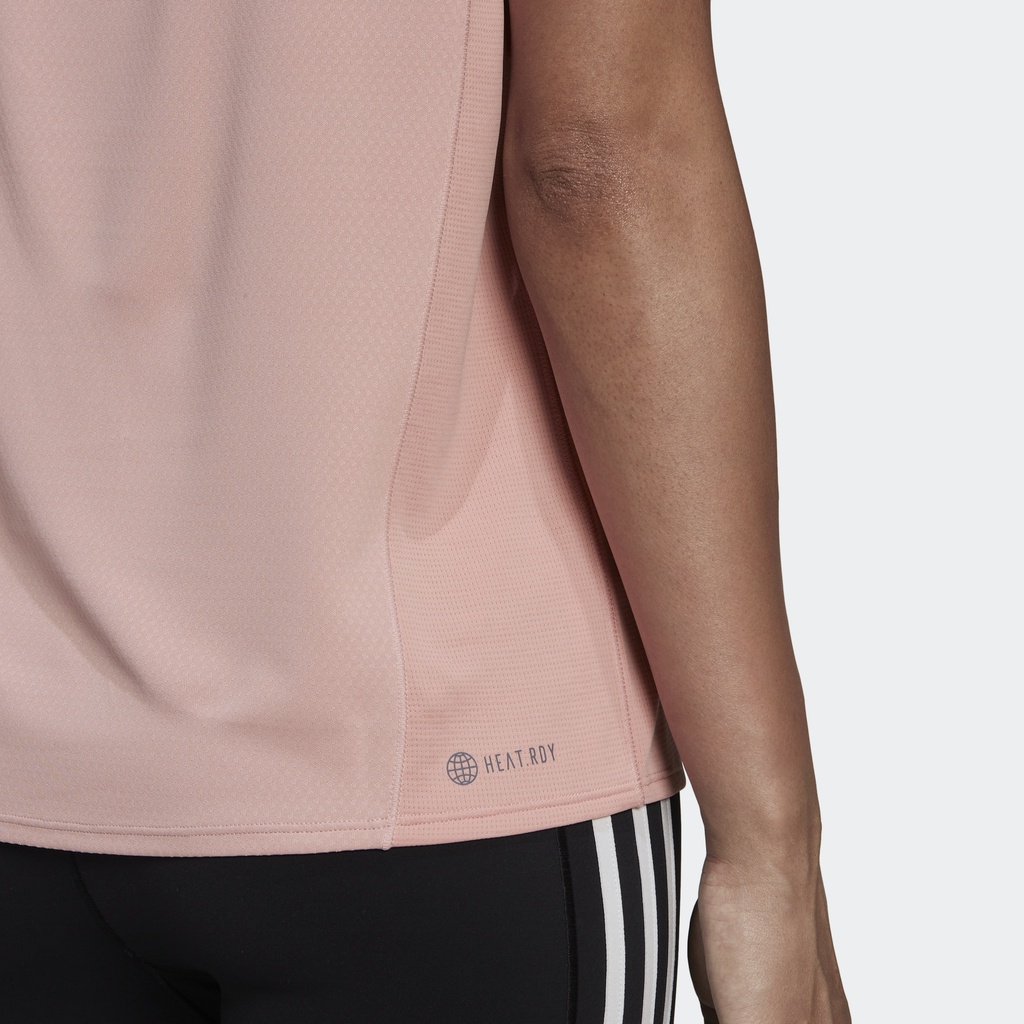 adidas-เทรนนิง-เสื้อยืดเทรนนิง-heat-rdy-ผู้หญิง-สีชมพู-hc0576