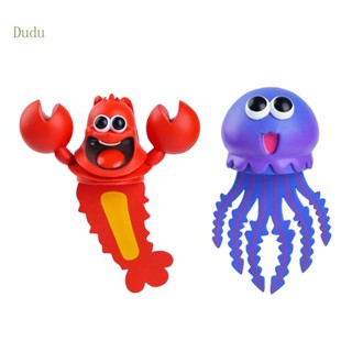 Dudu ที่คั่นหนังสือ รูปกุ้งก้ามกราม แมงกะพรุน อุปกรณ์งานปาร์ตี้ ที่คั่นหน้า สําหรับบ้าน