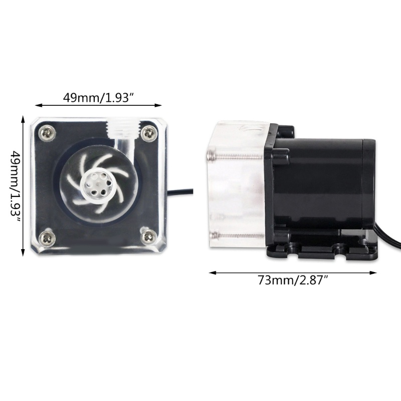 char-dm600-ปั๊มน้ําหล่อเย็น-dc-ไร้แปรงถ่าน-ประสิทธิภาพสูง-สําหรับคอมพิวเตอร์-cpu-diy-600-ลิตร