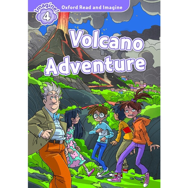 bundanjai-หนังสือเรียนภาษาอังกฤษ-oxford-oxford-read-and-imagine-4-volcano-adventure-p