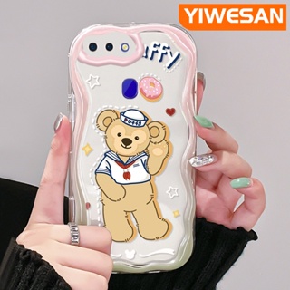 เคสโทรศัพท์มือถือแบบนิ่ม กันกระแทก ลายการ์ตูนหมี Duffy สําหรับ OPPO R17 R15 Pro