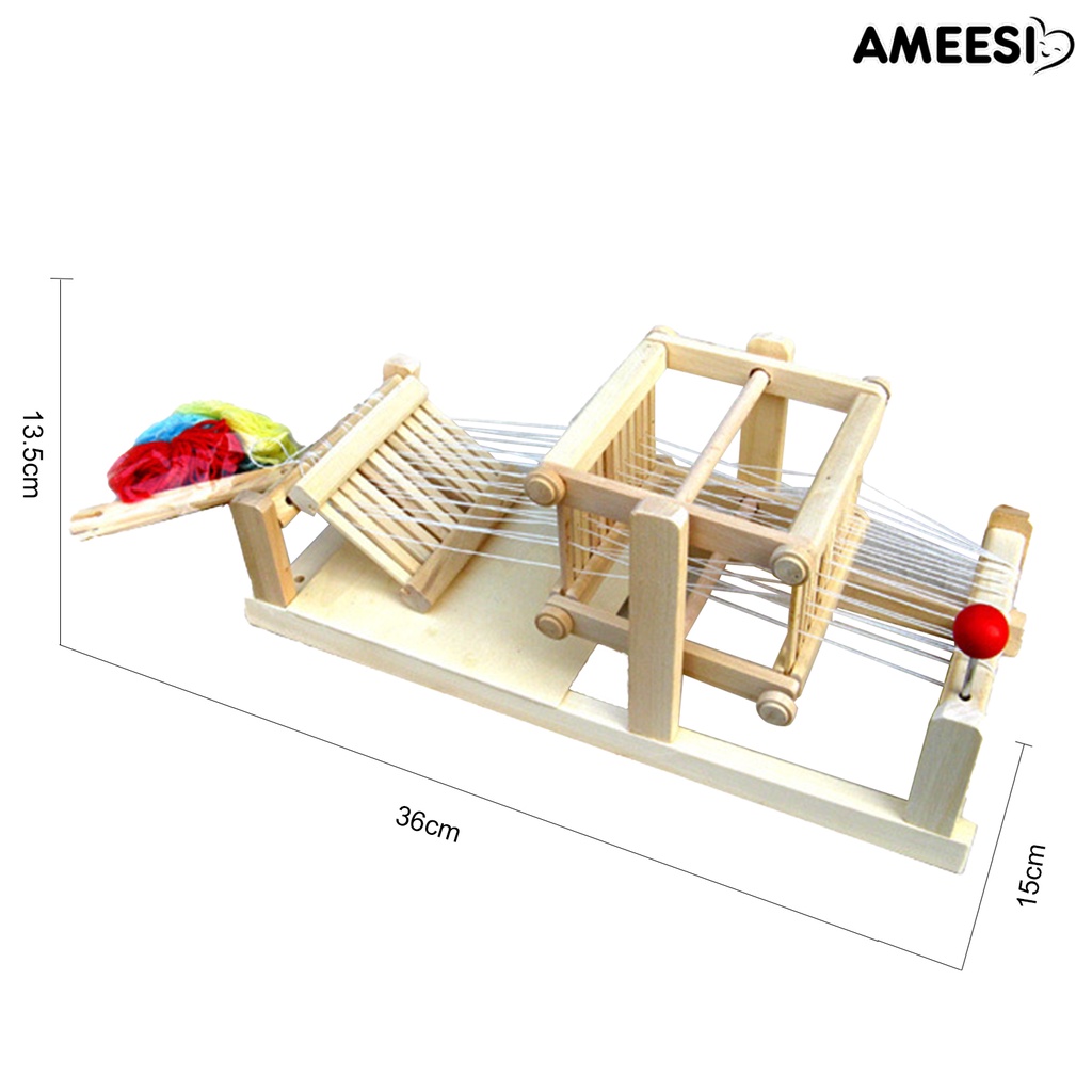 ameesi-จักรเย็บผ้าไม้จําลอง-ไมโครลูม-เพิ่มความสามารถในการเย็บผ้า-diy-เพื่อการศึกษา-สําหรับเด็ก