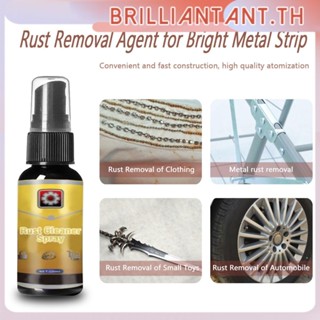 30ml สเปรย์ขจัดสนิมรถยนต์ Wheel Clean Refurbish Liquid For Metal / Motorcycle / Bike / Stainless Rust Remover Spray Rust Cleaner Spray bri