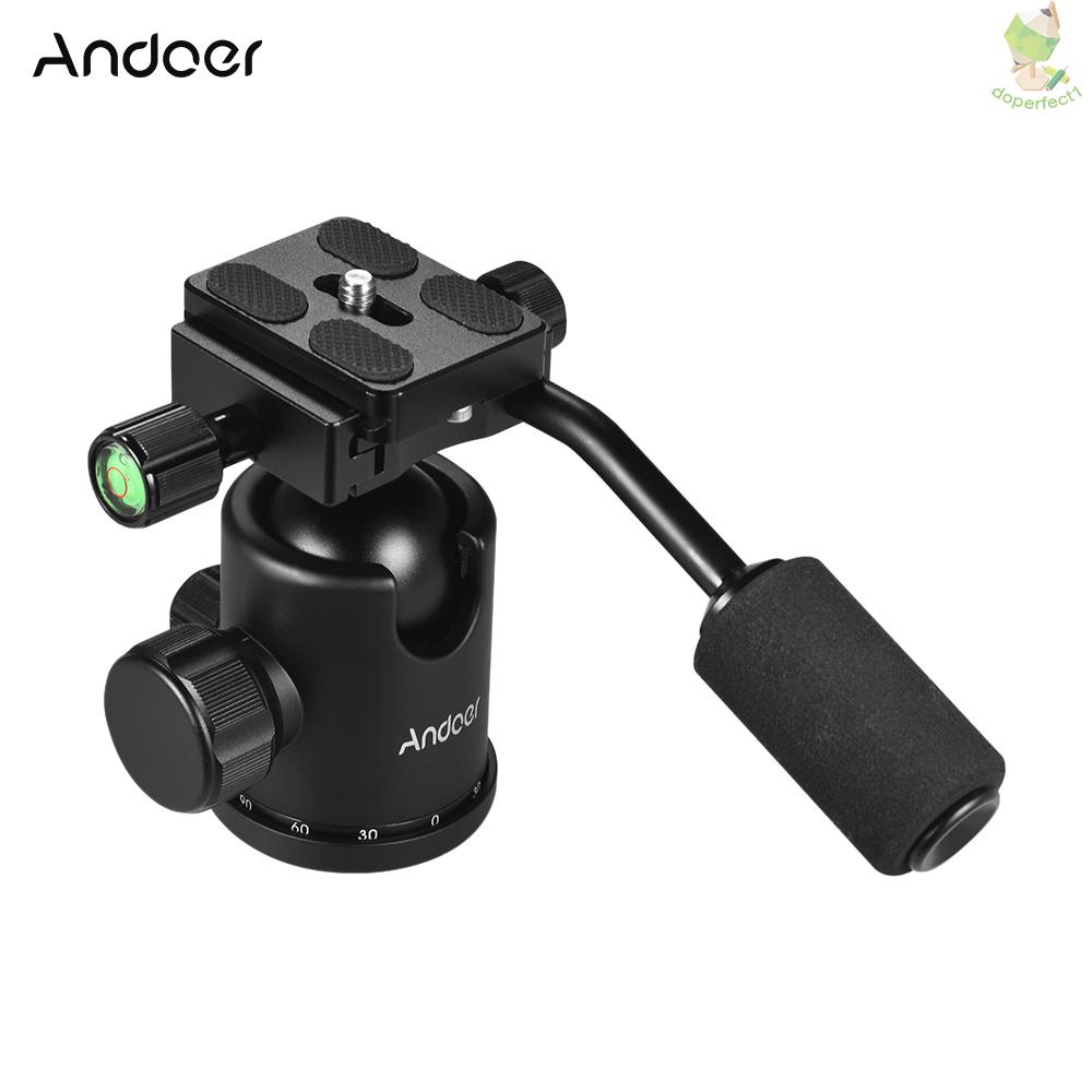 andoer-ขาตั้งกล้องหัวบอลพาโนรามา-หมุนได้-360-องศา-พร้อมด้ามจับ-1-4-นิ้ว-3-8-นิ้ว-scr-came-8-9